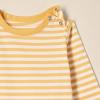 imageAmazon Essentials Unisex Babies RelaxedFit 100 Cotton LongSleeve TShirts Pack of 3CheetahStripe