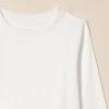 imageAmazon Essentials Unisex Babies RelaxedFit 100 Cotton LongSleeve TShirts Pack of 3White