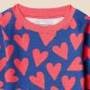 imageAmazon Essentials Unisex Babies Toddlers and Kids SnugFit Cotton Pajama Sleepwear Sets 2PieceBlue Orange Hearts