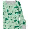 imageAmazon Essentials Unisex Babies Toddlers and Kids SnugFit Cotton Pajama Sleepwear Sets 2PieceBottle Green Polar BearMint Green Happy Camper