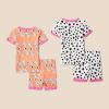 imageAmazon Essentials Unisex Babies Toddlers and Kids SnugFit Cotton Pajama Sleepwear Sets 2PieceDalmation
