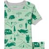 imageAmazon Essentials Unisex Babies Toddlers and Kids SnugFit Cotton Pajama Sleepwear Sets 2PieceHappy Camper