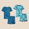 imageAmazon Essentials Unisex Babies Toddlers and Kids SnugFit Cotton Pajama Sleepwear Sets 2PieceUnder the Sea