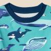 imageAmazon Essentials Unisex Babies Toddlers and Kids SnugFit Cotton Pajama Sleepwear Sets 2PieceUnder the Sea
