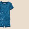 imageAmazon Essentials Unisex Babies Toddlers and Kids SnugFit Cotton Pajama Sleepwear Sets 2PieceUnder the Sea