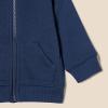 imageAmazon Essentials Unisex Toddlers and Babies French Terry ZipUp Hoodie MultipacksLight Grey HeatherNavy