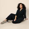 imageAmazon Essentials Womens RelaxedFit Matte Jersey JumpsuitBlack