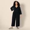 imageAmazon Essentials Womens RelaxedFit Matte Jersey JumpsuitBlack