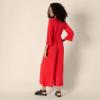 imageAmazon Essentials Womens RelaxedFit Matte Jersey JumpsuitBright Poppy Red