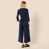 imageAmazon Essentials Womens RelaxedFit Matte Jersey JumpsuitNavy