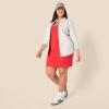 imageAmazon Essentials Womens Slim Fit Cotton Layering Slip Dress Pack of 2Bright Poppy RedTan