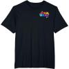 imageAmazon Essentials Star Wars May the Force be With You Colorful Shapes TShirtBlack