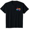 imageAmazon Essentials Star Wars May the Force be With You Colorful Shapes TShirtBlack