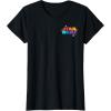 imageAmazon Essentials Star Wars May the Force be With You Colorful Shapes TShirtBlack
