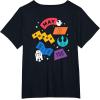 imageAmazon Essentials Star Wars May the Force be With You Colorful Shapes TShirtBlack