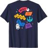 imageAmazon Essentials Star Wars May the Force be With You Colorful Shapes TShirtNavy Blue