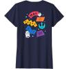 imageAmazon Essentials Star Wars May the Force be With You Colorful Shapes TShirtNavy Blue
