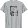 imageAmazon Essentials Star Wars Mens Darth Vader Book I Am Your Father TShirt White SmallHeather Grey