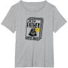 imageAmazon Essentials Star Wars Mens Darth Vader Book I Am Your Father TShirt White SmallHeather Grey