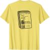 imageAmazon Essentials Star Wars Mens Darth Vader Book I Am Your Father TShirt White SmallLemon Yellow