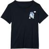 imageAmazon Essentials Star Wars Valentines Day Love from R2D2 TShirtBlack