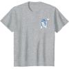 imageAmazon Essentials Star Wars Valentines Day Love from R2D2 TShirtHeather Grey
