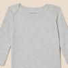 imageAmazon Essentials Unisex Babies LongSleeve Bodysuits Pack of 6BeigeLight Grey HeatherWhite