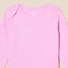 imageAmazon Essentials Unisex Babies LongSleeve Bodysuits Pack of 6PinkFloral