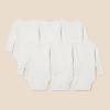 imageAmazon Essentials Unisex Babies LongSleeve Bodysuits Pack of 6White