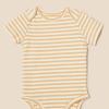 imageAmazon Essentials Unisex Babies ShortSleeve Bodysuits MultipacksMulticolorTiger