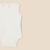 imageAmazon Essentials Unisex Babies Sleeveless Bodysuits Pack of 6BeigeLight Grey HeatherWhite