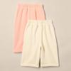 imageAmazon Essentials Unisex Toddlers and Babies French Terry Cotton Pants Pack of 2BeigePeach