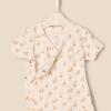imageAmazon Essentials x Sofia Grainge Unisex Babies Side Snap Short Sleeve Bodysuit Pack of 3IvoryLamb FacesRabbits