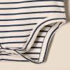 imageAmazon Essentials x Sofia Grainge Unisex Babies Side Snap Short Sleeve Bodysuit Pack of 3Light BlueBunniesStripe
