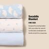 imageAmazon Essentials x Sofia Grainge Unisex Babies Swaddle Blanket Pack of 3BunniesPale BluePolar Bear