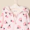 imageAmazon Essentials x Sofia Grainge Unisex Toddlers and Babies Zip Hoodie SweatshirtPale Pink Ladybugs