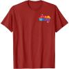 imageAmazon Essentials Star Wars May the Force be With You Colorful Shapes TShirtCranberry Red