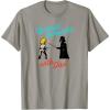 imageAmazon Essentials Star Wars Mens Darth Vader and Luke Special Moments with Dad TShirt Grey SmallSlate Grey