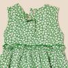 imageAmazon Essentials Baby Girls Sleeveless Bodysuit Dress Pack of 3Sage Green Ditsy FloralStripe