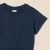 imageAmazon Essentials Boys and Toddlers Relaxed Fit Sweatshirt and Shorts Set Pack of 2Navy