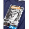 imageAmazon Essentials Boys and Toddlers ShortSleeve TShirts Previously Spotted Zebra MultipacksGrey DinosaurMint GreenNavy Video Gamer Print
