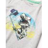 imageAmazon Essentials Boys and Toddlers ShortSleeve TShirts Previously Spotted Zebra MultipacksGrey DinosaurMint GreenNavy Video Gamer Print