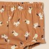 imageAmazon Essentials Toddlers and Baby Girls Cotton Bloomer Shorts Pack of 3Pale PeachStripeLion and Pony