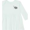 imageAmazon Essentials Toddlers and Baby Girls Cotton LongSleeve Dress Pack of 3CreamLemon Yellow DotsLight BlueHippo