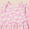 imageAmazon Essentials Toddlers and Baby Girls Cotton LongSleeve Dress Pack of 3PinkApples