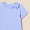 imageAmazon Essentials Unisex Toddlers and Babies Short Sleeve TShirts Pack of 3BlueDogFrench Stripe