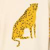 imageAmazon Essentials Unisex Toddlers and Babies Short Sleeve TShirts Pack of 3Pastel PeachCheetahStripe
