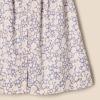 imageAmazon Essentials x Sofia Grainge Toddlers and Baby Girls Cotton Sateen Dress with CollarBlue Ivory Delicate Floral