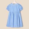 imageAmazon Essentials x Sofia Grainge Toddlers and Baby Girls Cotton Sateen Dress with CollarBlue White Stripe
