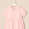 imageAmazon Essentials x Sofia Grainge Toddlers and Baby Girls Cotton Sateen Dress with CollarPink